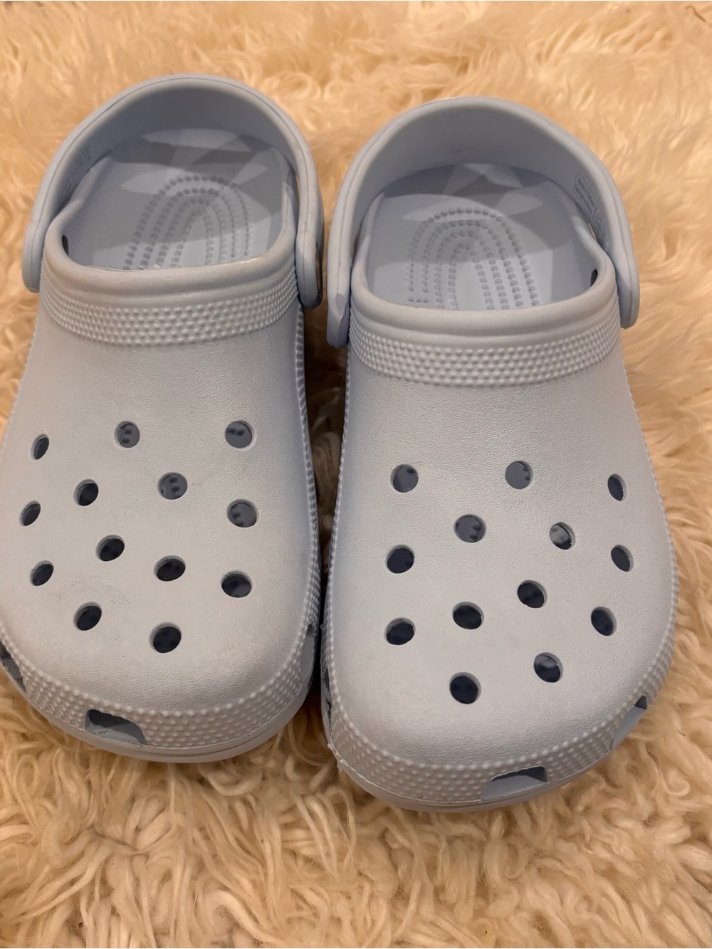 CROCS Classic Clog Mule in Pale Blue
